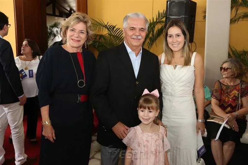Estela, Pio, Paula e Luisa Rolim