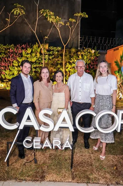 Andre Secchin, Cristiane Leitão, Neuma Figueiredo, Espedito Seleiro e Jade Romero