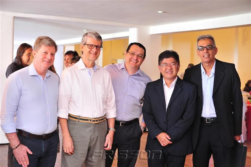 Jaciel Matoso, Carlos Alberto, Lúcio Oliveira, Gervasio Tanabe e Airton Cabral