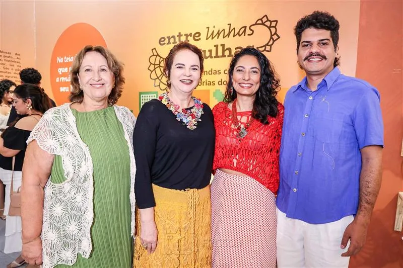 Annette de Castro, Ethel Whitehurst, Laura Rios e Alberto Gadanha