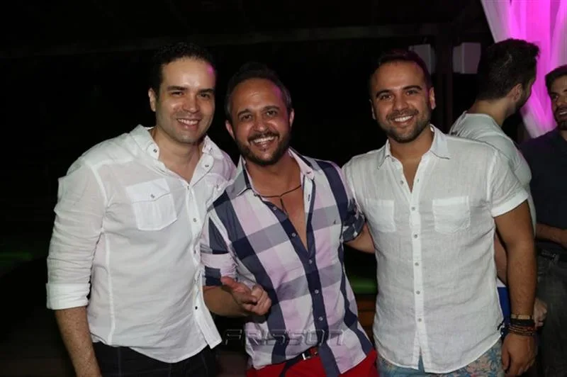 Adriano Abintes, Evandro Melo e Waldo Figueiredo