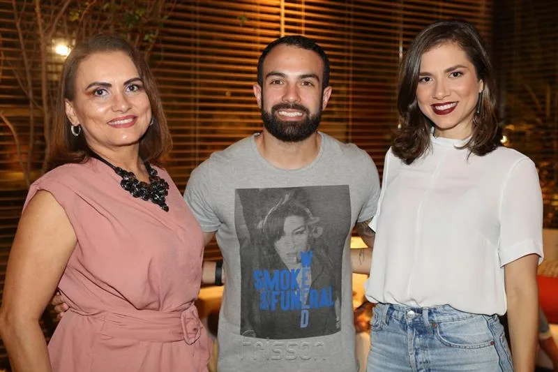Catarina Ramos, Victor Cavalcante e Zely Ramos