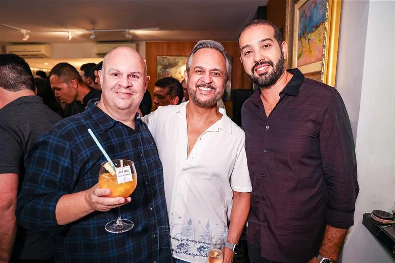 Fabio Pinheiro, Evandro Melo e Igor Brito