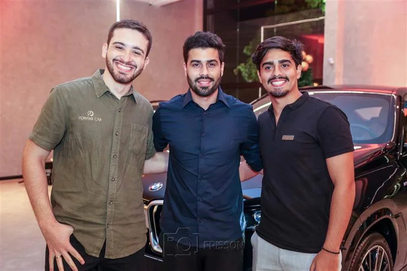 Adriano Florencio, Samuel Aragão e Mario Filho