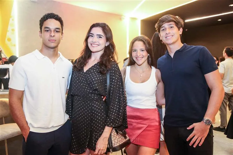 Daniel Gomes, Lays Guedes, Maria Clara Borges e Thales Campos