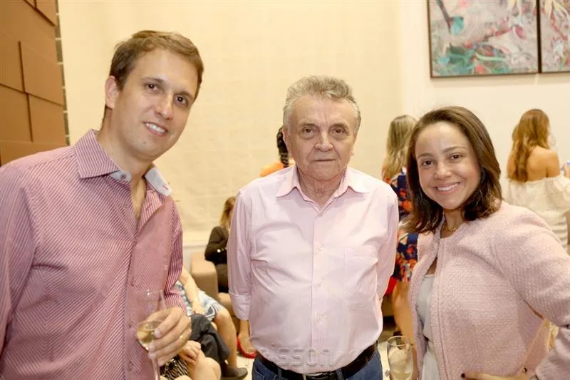 Bruno Tigre, Hipolito Peixoto e Joana Silveira