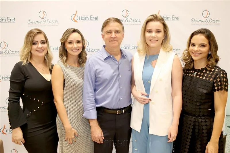 Denise Mendes, Celina Frota, Haim Erel, Vanessa Mombach e Viviane Martins