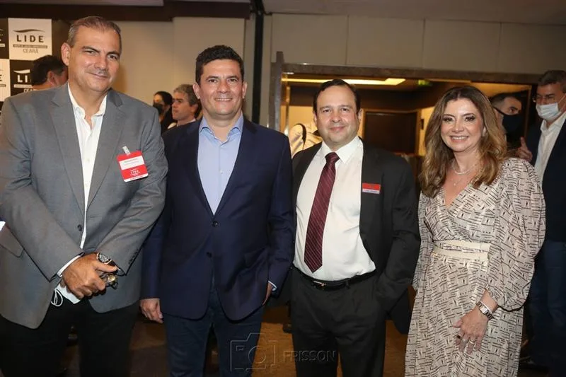 Alexandre Sales, Sergio Moro, Igor Barroso e Emília Buarque