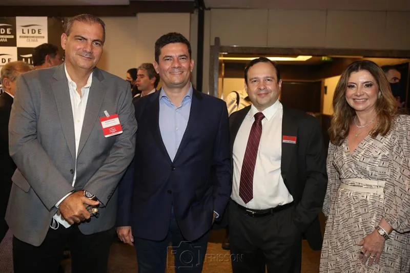 Alexandre Sales, Sergio Moro, Igor Barroso e Emília Buarque
