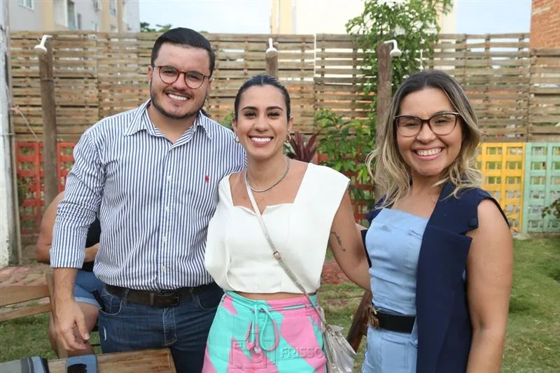 Ariel Silva, Elane Lelis e Cris Pimentel