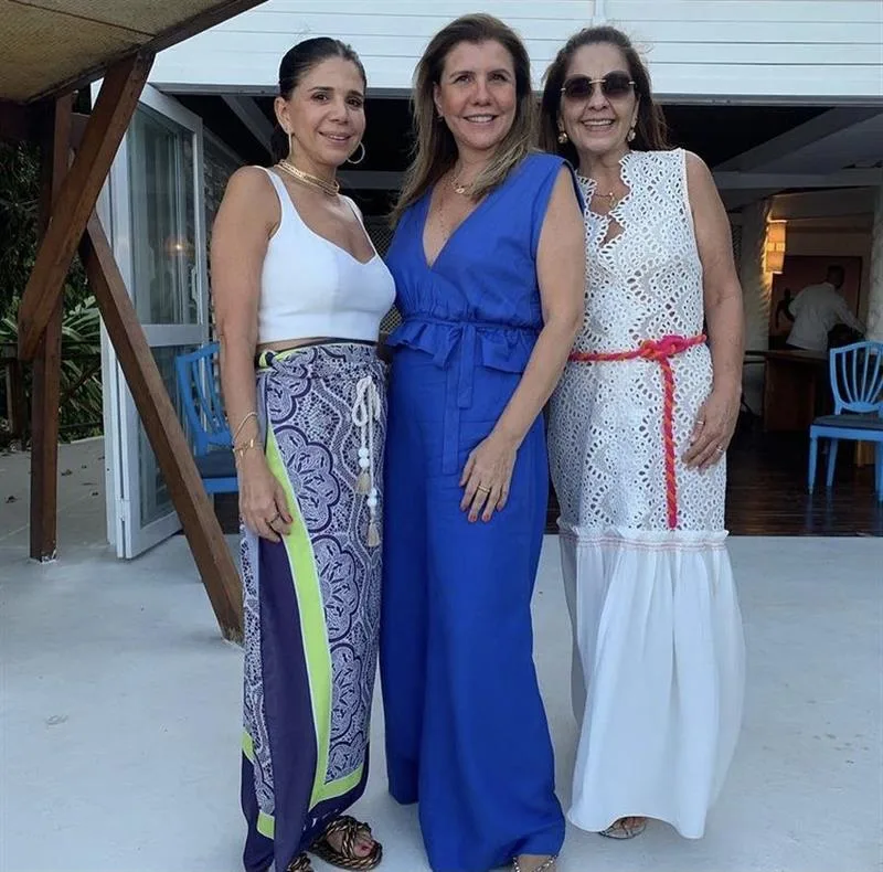 Maria Lúcia Negrão, Geórgia Fontes e Giana Studart