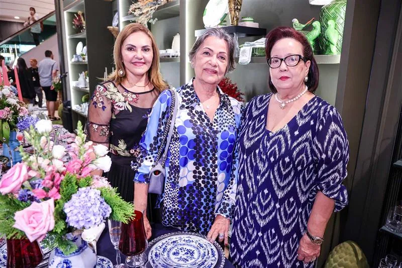 Denise Bastos, Luisa Sobral e Eugênia Almeida