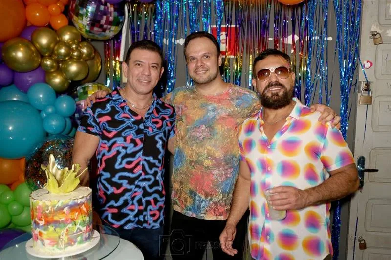 Alan Carvalho, Carlos Pinheiro e Adan Vieira