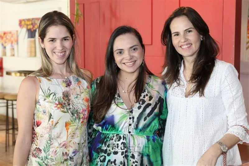 Caroline Borges, Claudia Pinheiro e Ediane Rodrigues