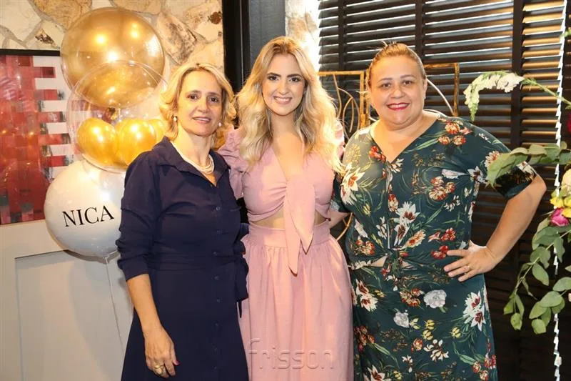 Eliana, Nicole Mottta e Nely Marques