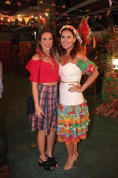 Ana Paula Rabelo e Raquel Fiúza