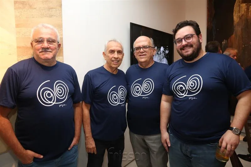Alcimor Rocha, Paulo Ponte, Fernando Ximenes e Alcimor Neto
