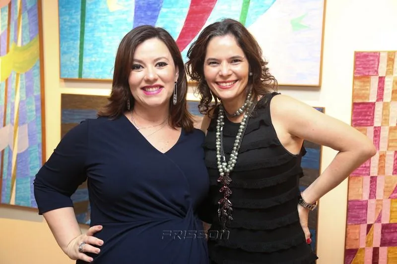 Aline Barroso e Adriana Miranda
