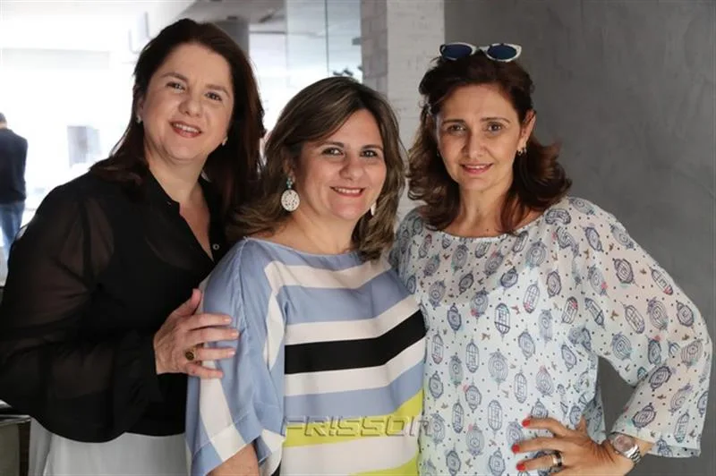 Isabel Ary Pereira, Nájla Corrêa e Simone Jereissati