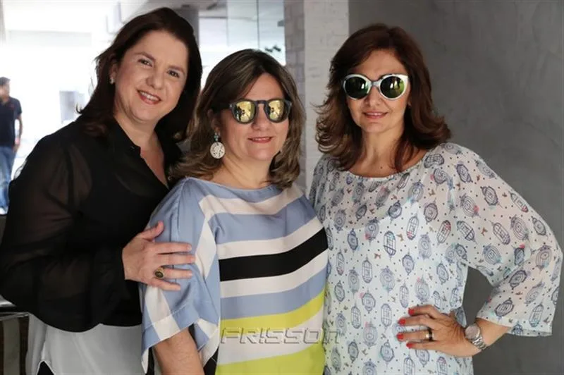 Isabel Ary Pereira, Nájla Corrêa e Simone Jereissati