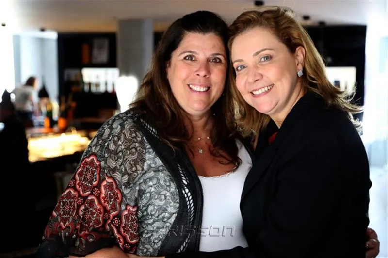 Nara Amaral e Andrea Delfino