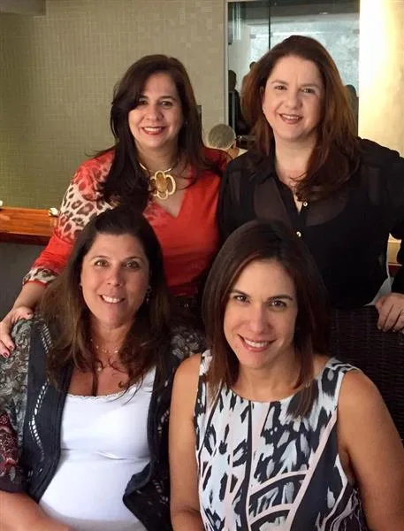 Martinha Assunção, Isabel Ary Pereira, Nara Amaral e Ana Virgínia Martins