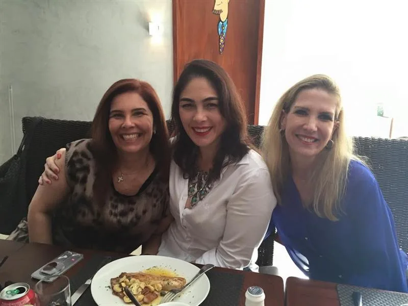 Genna, Izabela Fiúza e Marjorie Marshall