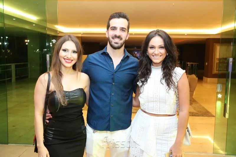 Alana Carvalho, Igor Noleto e Kika Bichucher