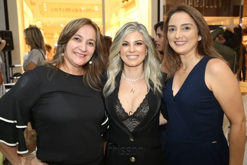 Ana Paula Cartaxo, Nely Cunha e Fabiana Rebouças