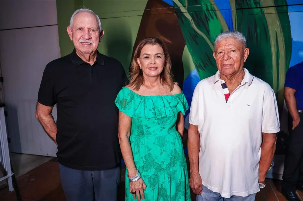 Fernando, Elissa Pinto e Raimundo Costa