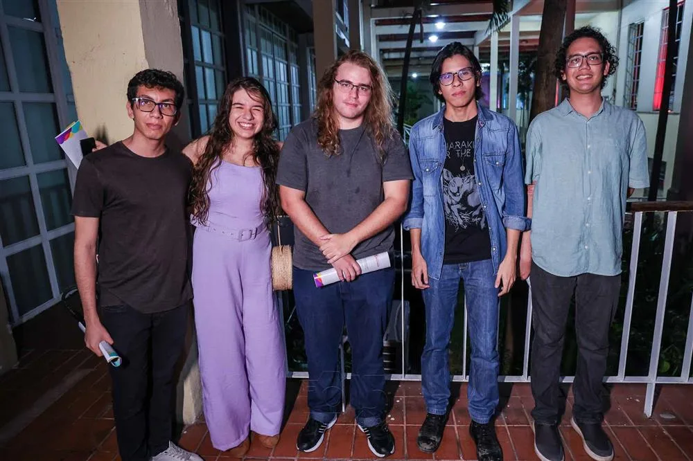 Gabriel Sales, Kaline Brandão, Emanuel Sá, João Pedro Janja e Antônio Alves