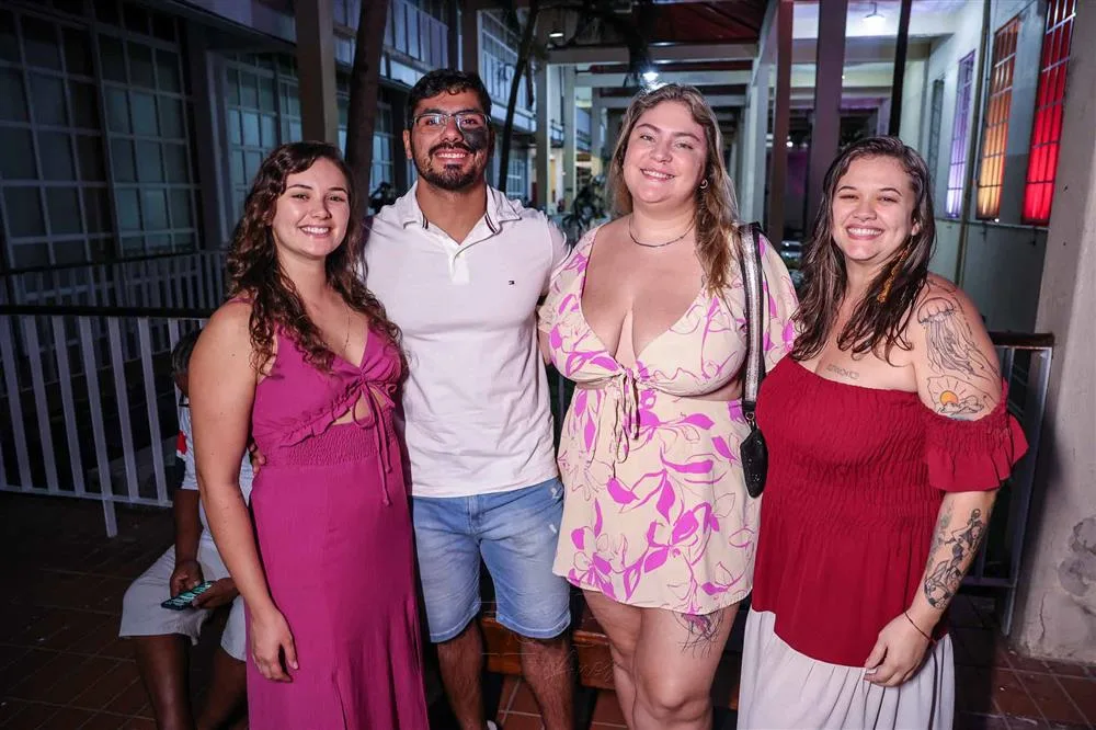 Rayane, Rômulo, Janaina Roriz e Nayara Monteiro