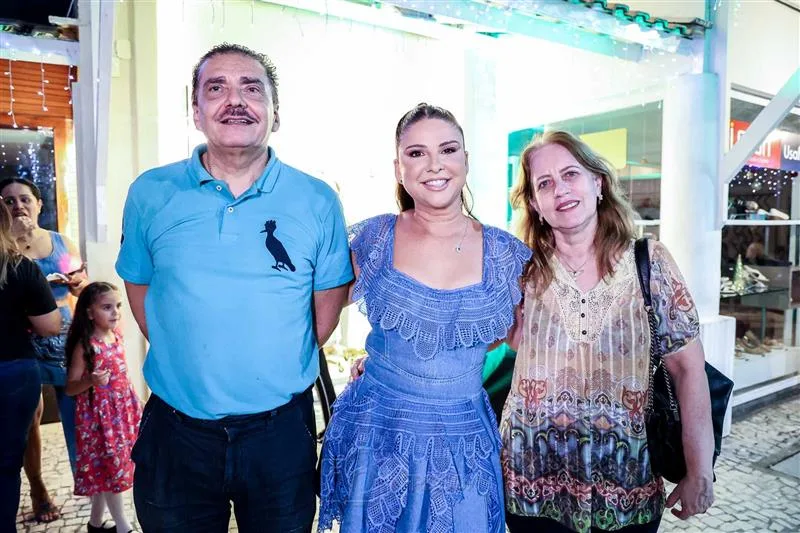 Herlano Bezerra, Rejane Chagas e Sandra Queiroz