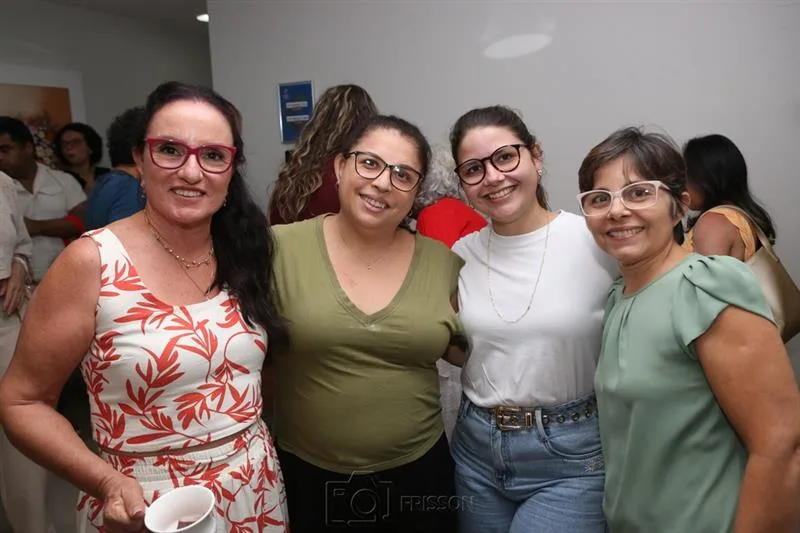 Heloísa Cruz, Aline Xavier, Vânia e Aline Melo