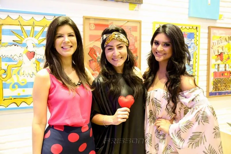 Camila Feitosa, Joana Salle e Mileide Mihaile