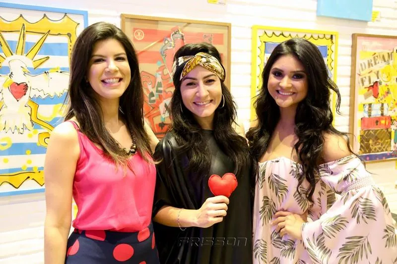 Camila Feitosa, Joana Salle e Mileide Mihaile