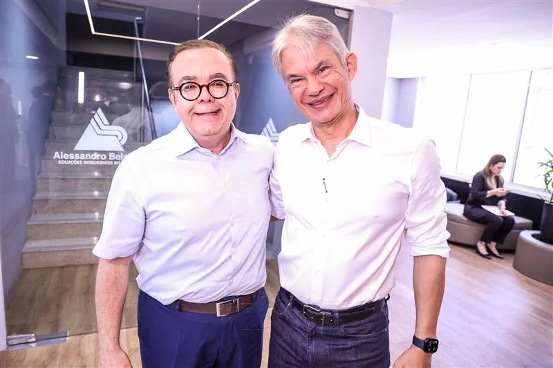 Alessandro Belchior e Schubert Machado