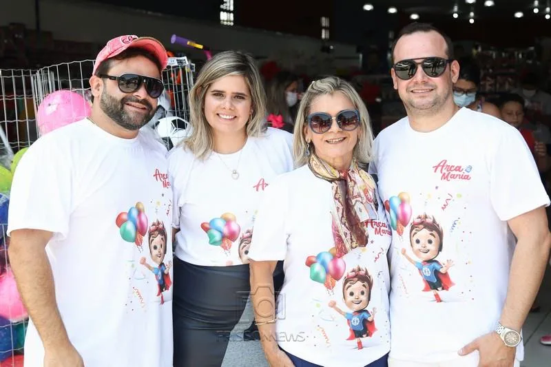 Guilherme, Thaís Pegado, Jaqueline Gurgel e Thyago Pegado
