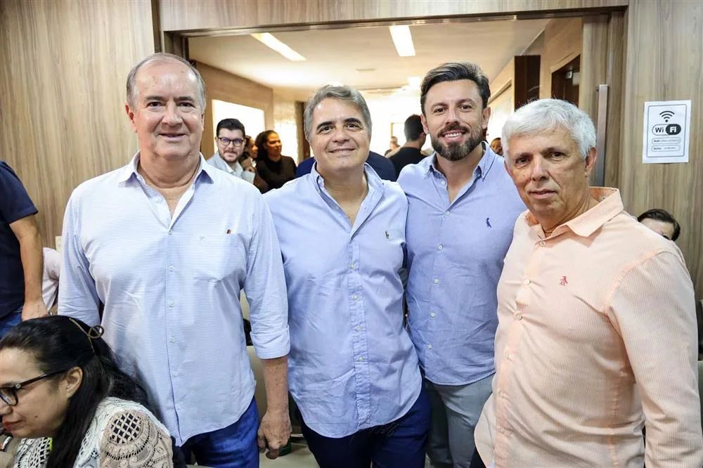 Antônio Brito, Paulo Jathay, Marcelo Filho e Marcelo Correia