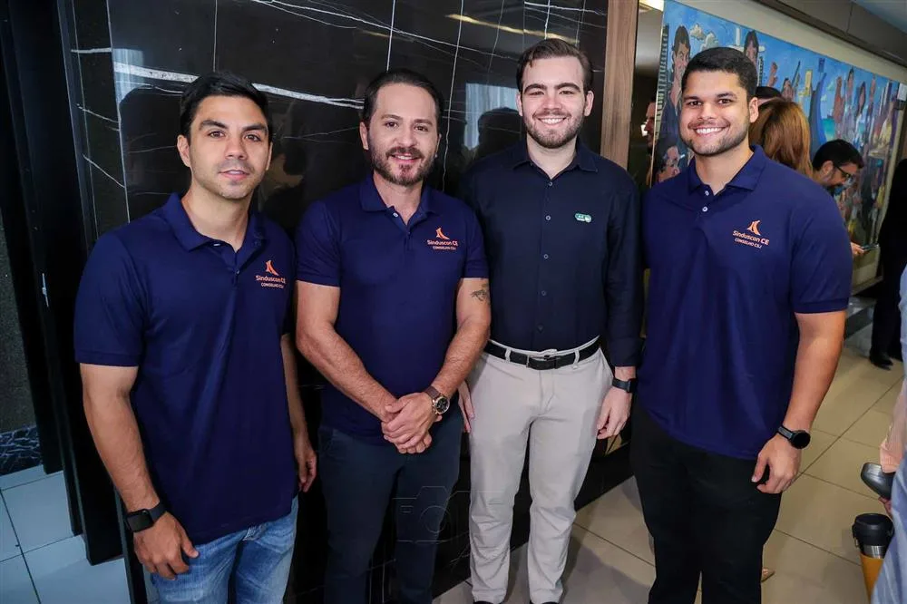 Caio Landim, Felipe Martins, Thomaz Marques e Mauricio Moreira