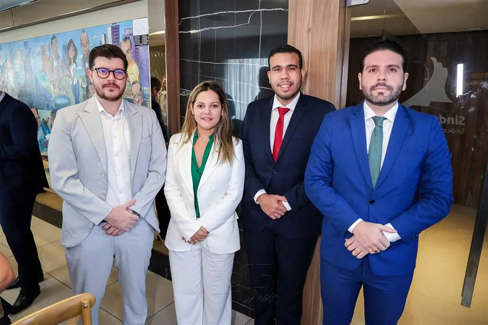 Felipe Marquezan, Kelly Oliveira, Levi Araújo e Eric Freire