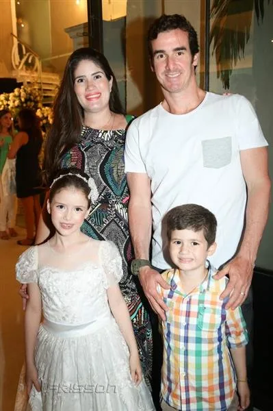 César Filho, Isabela, Cintia e César Jucá