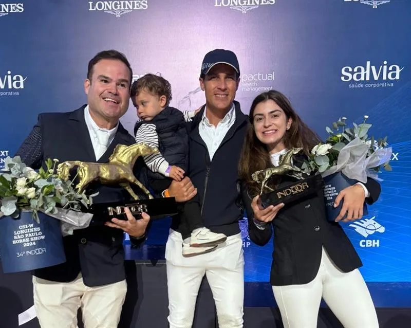 Sarah Erel no Longines São Paulo Horse Show