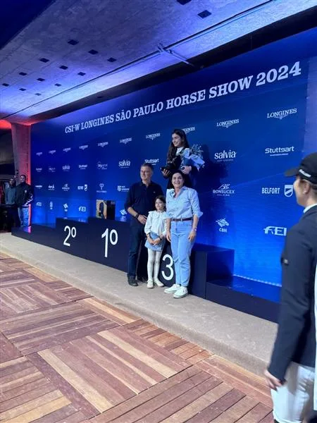 Sarah Erel no Longines São Paulo Horse Show