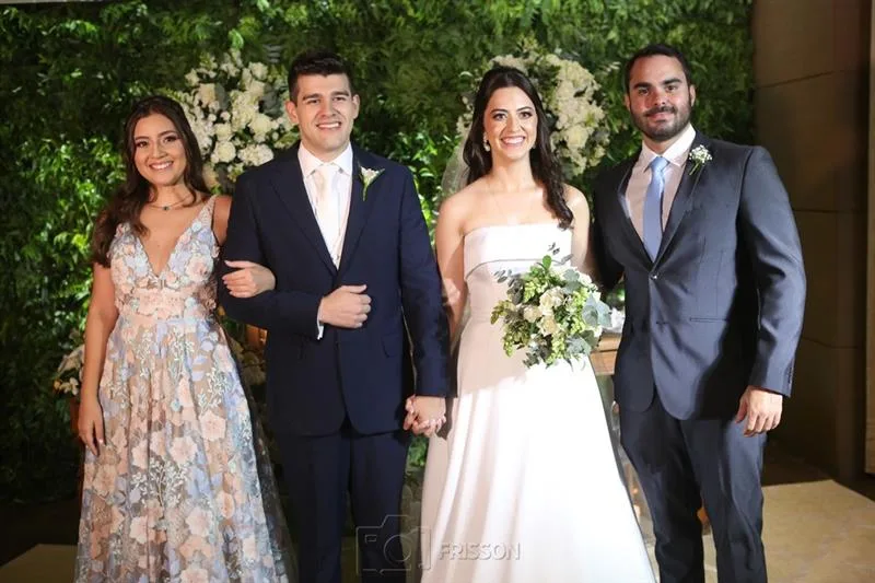 Karoline Bastos, Pedro Portela, Chelsea Braga e Gabriel Fontenele