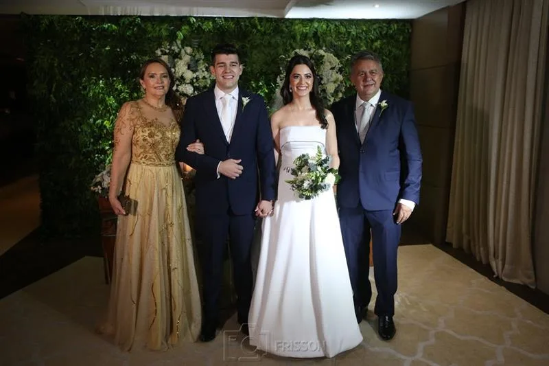 Lúcia, Pedro Portela, Chelsea Braga e Antônio Portela