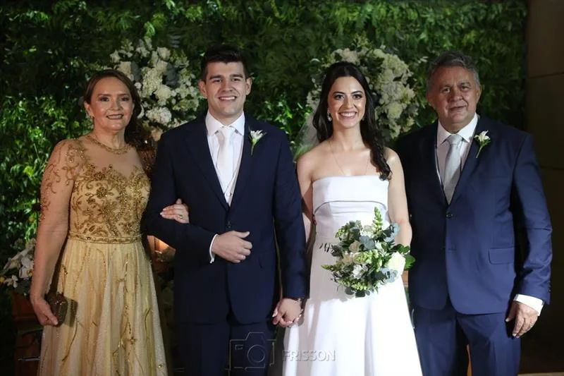 Lúcia, Pedro Portela, Chelsea Braga e Antônio Portela