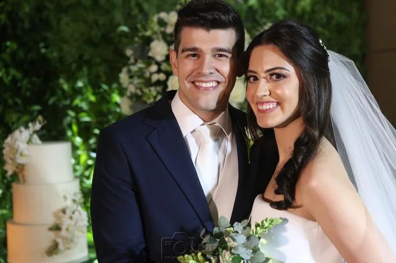 Pedro Portela e Chelsea Braga