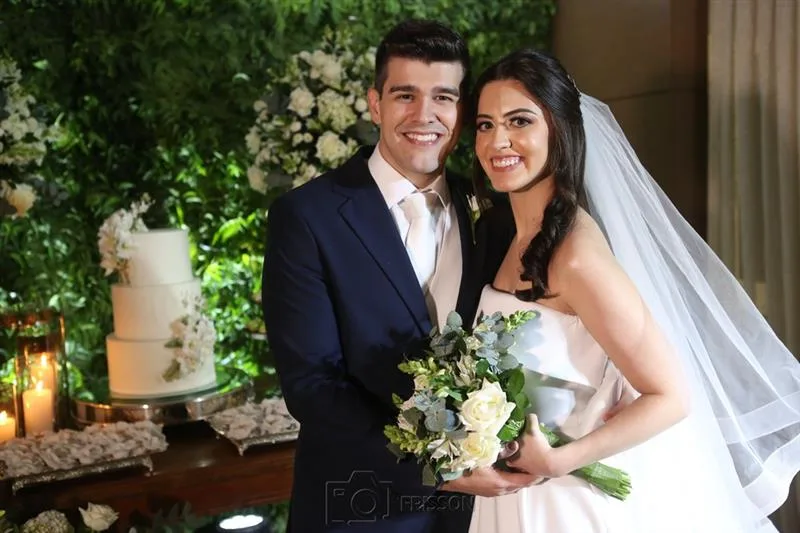 Pedro Portela e Chelsea Braga