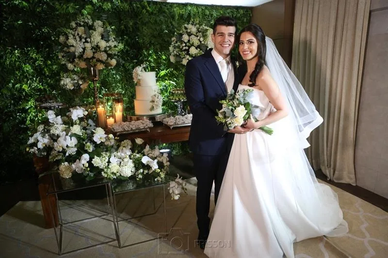 Pedro Portela e Chelsea Braga